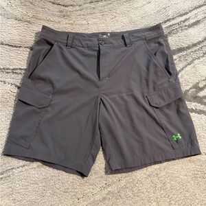 Under Armour Men's Dark Gray Cargo Shorts